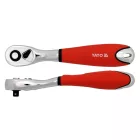 YATO YT-0733 Racsnis hajtószár 1/4" 155 mm 72T hajlított szár CrV
