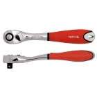 YATO YT-0735 Racsnis hajtószár 1/2" 255 mm 72T hajlított szár CrV