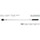 YATO YT-07711 Nyomatékkulcs 3/4" 150-800 Nm / 1155-1175 mm CrV