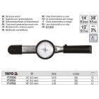 YATO YT-07830 Mérőórás nyomatékkulcs 1/4" 0-5 Nm / 335 mm