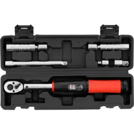   YATO YT-07843 Nyomatékkulcs készélet gyújtógyertya cseréhez 6 részes 3/8 col 10-60 Nm