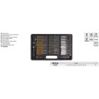 YATO YT-08196 Hengerfej tisztító kefe készlet 38 részes 8-19 mm