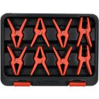 YATO YT-08391 Csipesz készlet 8 részes (fék-, üzemanyag-, olaj- és autóklíma csövekhez)