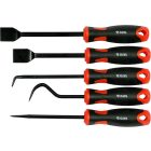 YATO YT-08422 Kézi véső és kampó készlet 5 részes