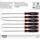 YATO YT-08428 Tömítéskiszedő kampó készlet 6 részes 240 mm