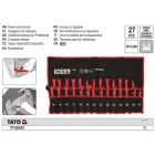 YATO YT-08443 Kárpitkiszedő készlet 27 részes