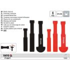 YATO YT-08477 Műanyag véső készlet 6 részes