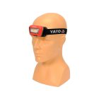 YATO YT-08490 Akkus LED fejlámpa 160 lumen