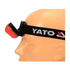YATO YT-08490 Akkus LED fejlámpa 160 lumen