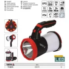 YATO YT-08579 Akkus LED kemping lámpa 11 üzemmód 530 lumen