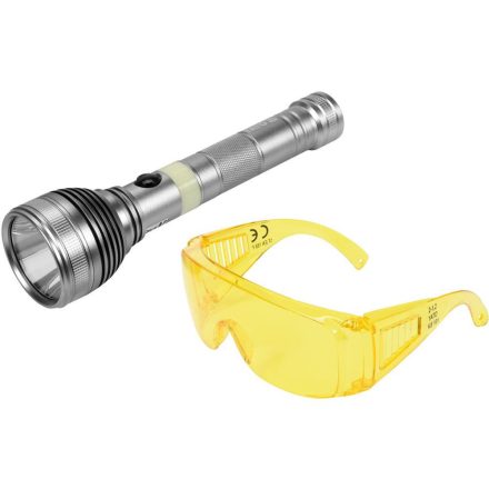 YATO YT-08588 Akkus UV zseblámpa + szemüveg