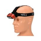 YATO YT-08594 Akkus LED fejlámpa 800 lumen mozgásérzékelős