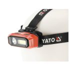 YATO YT-08594 Akkus LED fejlámpa 800 lumen mozgásérzékelős