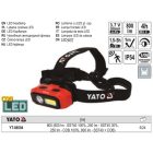 YATO YT-08594 Akkus LED fejlámpa 800 lumen mozgásérzékelős