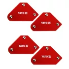 YATO YT-08677 Mini hegesztési munkadarabtartó készlet 4 részes 4,5 kg 45° 90° 135°