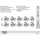YATO YT-08690 Mágneses akasztó (10 db/cs)
