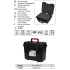 YATO YT-08907 Szerszámkoffer habszivacs betéttel 430 x 244 x 341 mm