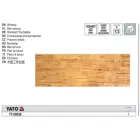 YATO YT-08938 Fa munkalap 2 alsó szekrényhez 1320 x 457 x 22 mm