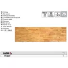 YATO YT-08939 Fa munkalap 3 alsó szekrényhez 1980 x 457 x 22 mm