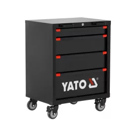   YATO YT-08963 Szerszámszekrény rendszerekbe integrálható Szerszámos kocsi 4 fiókos