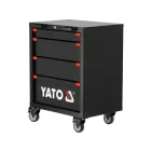 YATO YT-08963 Szerszámszekrény rendszerekbe integrálható Szerszámos kocsi 4 fiókos