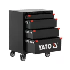 YATO YT-08963 Szerszámszekrény rendszerekbe integrálható Szerszámos kocsi 4 fiókos