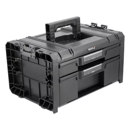 YATO YT-08973 Szerszámosláda 2 fiókkal