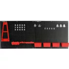 YATO YT-08980 Fali rendszerező készlet 34 részes