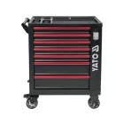YATO YT-09004 Szerszámkocsi 7 fiókos számzáras LED logóval