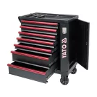 YATO YT-09004 Szerszámkocsi 7 fiókos számzáras LED logóval