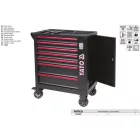 YATO YT-09004 Szerszámkocsi 7 fiókos számzáras LED logóval