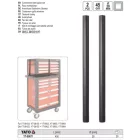 YATO YT-09071 Kiegészítő acélcső szerszámkocsihoz 2db