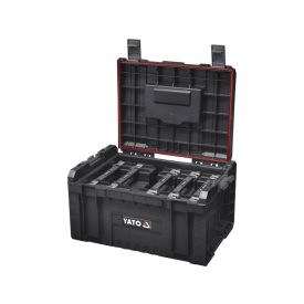  YATO YT-09163 Szerszámosláda + 5 db organiser 240 x 450 x 320 mm