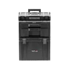 YATO YT-09173 Szerszámosláda szett kerekeken kihúzható fogantyúval 3db-os 685x450x380 mm
