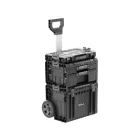 YATO YT-09173 Szerszámosláda szett kerekeken kihúzható fogantyúval 3db-os 685x450x380 mm