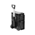 YATO YT-09173 Szerszámosláda szett kerekeken kihúzható fogantyúval 3db-os 685x450x380 mm