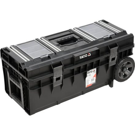 YATO YT-09185 Kerekes szerszámosláda szorító sínnel 793 x 385 x 322 mm