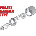 YATO YT-09618 Pneumatikus ütvecsavarozó 1" 4800 Nm