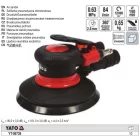 YATO YT-09739 Pneumatikus excenter csiszológép könnyített 150 mm