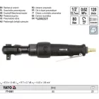 YATO YT-0981 Pneumatikus racsnis kulcs 1/2" 80 Nm