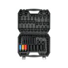 YATO YT-10260 Gépi dugókulcs készlet 64 részes rövid és hosszú dugók, külső és belső torx, SPLine és imbusz, alufelnihez dugó fejekkel 1/2 col
