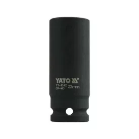 YATO YT-1042 Gépi hosszú dugókulcs 1/2" 22 mm CrMo