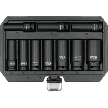YATO YT-10557 Gépi hosszú ütvecsavarozó fej készlet 1/2"
