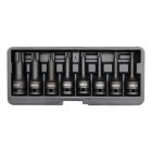 YATO YT-1065 Gépi hosszú bit dugókulcs készlet 8 részes Torx 1/2" T30-T80 CrMo