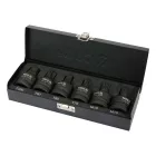 YATO YT-10653 Gépi bit dugókulcs készlet 6 részes Furatos Torx és Spline 3/4 Col CrMo