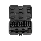 YATO YT-10655 Gépi hosszú bit dugókulcs készlet 12 részes Torx és Imbusz 1/2", 3/4" kamionos CrMo