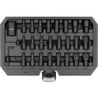 YATO YT-10657 Gépi bitfej készlet 25 részes (imbusz,torx, spline)