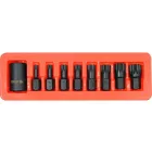 YATO YT-10663 Gépi spline bit készlet 9 részes 1/2