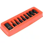 YATO YT-10663 Gépi spline bit készlet 9 részes 1/2