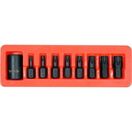 YATO YT-10664 Gépi torx bit készlet 9 részes 1/2
